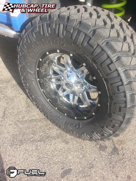 vehicle gallery/dodge ram fuel lethal d266 0X0  Chrome wheels and rims